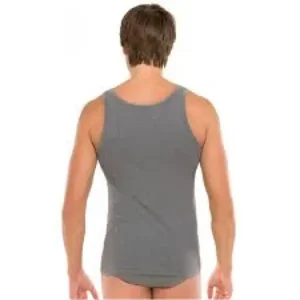 Schiesser 95/5 Shirt 0/0 Singlet - 205428 - Grey Melange