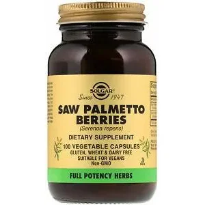 Solgar saw palmetto Berries  100 caps