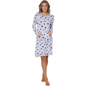 Pastunette – Silver Frost - Nachtkleed – 111252-652-1 – Light Grey
