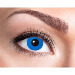 UV Blauwe Kleurlenzen – Weeklenzen Zonder Sterkte – Voor Vampiers, Geesten & IJzige Blikken – Halloween Special