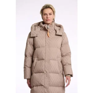 Rino & Pelle winterjas: Zestte, Toffee kleur, lang model ( RINO.86 )