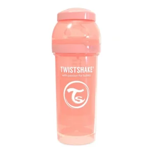 Twistshake Babyfles Antikoliek 260Ml - Pastel Peach
