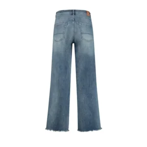 Para Mi Jeans broek 7/8: Lise Light shadow L28 Wide leg (PARA.175 )