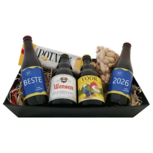 Nieuwjaar Bierpakket : Beste Wensen Voor 2026 - Zwarte Schaal