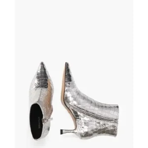 Lola Cruz Jazmine Zilver Dames Enkelboots