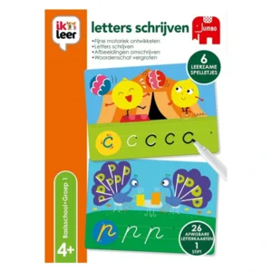 Leerspel - Ik leer letters schrijven - 4+