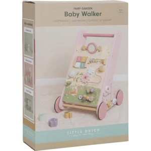 Babywalker - Loop / duwwagen - Fairy Garden - Met activiteiten - Roze
