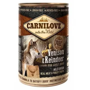 Carnilove Hert & Rendier Blik - Hondenvoer - 1 x 400 g