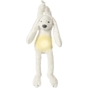 Knuffel - Konijn - Richie - Ivoor - Met licht en geluid - 34cm
