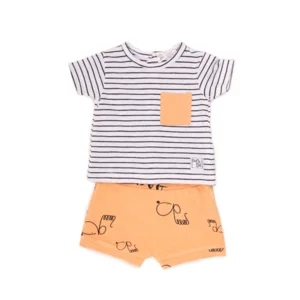 Babybol Jongens 2-delig kledingsetje Naranja Claro