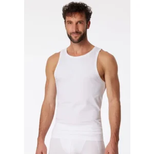 Schiesser - 95/5 - Shirt 0/0 Singlet 2Pack - 176038 – White