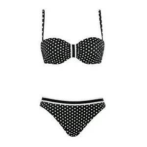 Olympia – White Dots – Bikini – 31140 - Black