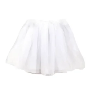 Rok - Tule - Wit - Voor volwassenen - Lengte 42cm