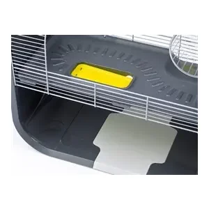 Savic Hamsterkooi Geneva Antraciet / Zilver 60 x 29 x 44 cm