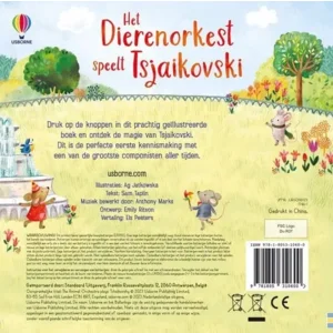 Boek - Het dierenorkest speelt Tsjaikovski - Met geluid