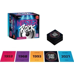 Spel - Hitster - Uitbreidingsset - Rock