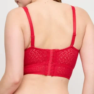 Prima Donna Montara bralette in rood