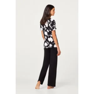 Esprit - Amalia - Pyjama - 078EF1Y009 - Black Flower Print