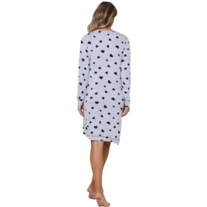 Pastunette – Silver Frost - Nachtkleed – 111252-652-1 – Light Grey