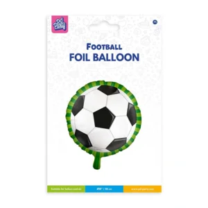 Folieballon - Voetbal - 46cm - Zonder vulling