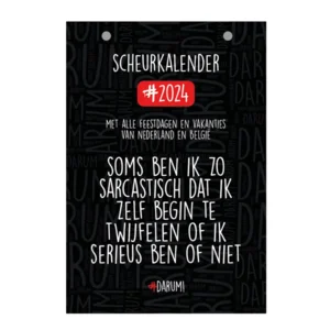 Scheurkalender - 2024 - Darum - 13x18cm