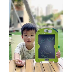 Tekentablet - Dinosaurus - LCD tekenbord - Incl. batterij - 24x17cm