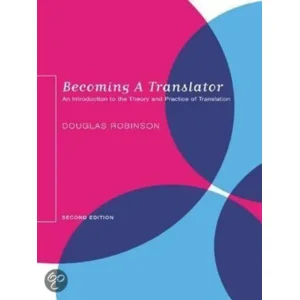 Boek Becoming A Translator - Robinson, Douglas Douglas Robinson