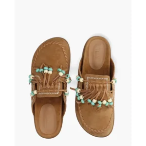 Toral Inka Camel Damesslippers