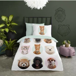 Kinder dekbedovertrek Puppy dieren