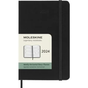Moleskine agenda pocket 2024 - weekly horizontal planner