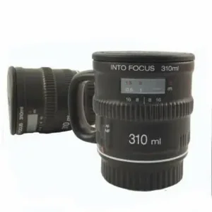 Bitten Mok Tas Into Focus Lensvormig