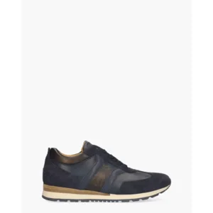 Rapid Soul Sweder Donkerblauw/Bruin Herensneakers