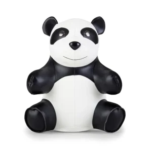 Zuny Boekensteun Panda sitting white&black