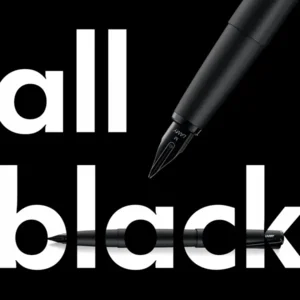 Lamy Vulpen STUDIO LX ALL BLACK fijn Special Edition 2019