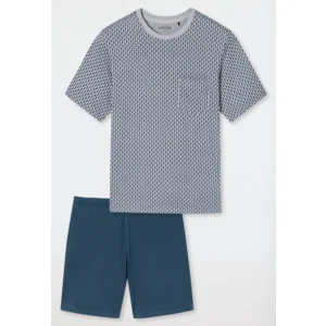 Schiesser - Comfort Essentials – Pyjama – 181155 – Silver