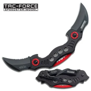 TWIN BLADE KARAMBIT | BLACK | TAC FORCE