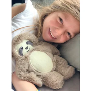 Bitten Design Luiaard Warmteknuffel Kersenpitkussen