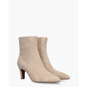 Di Lauro Calandra Beige Dames Enkellaarsjes