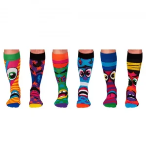 Odd Socks Herensokken Funkheads Multipack Mismatched 39-46 Cadeaudoos