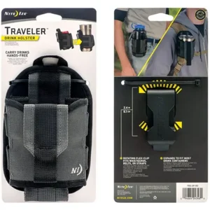 Nite Ize Traveler Drink Holster Drank Houder voor blikjes en flesjes TRA-09-R3