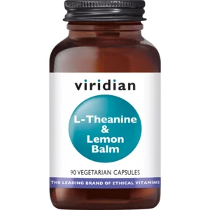 Viridian  L-Theanine and Lemon Balm plant. caps  90 caps