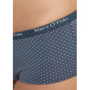 Marc O'Polo 3-pack hipsters in blauw en wit