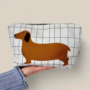 Toilettas Teckel Hond De Lange Tafel