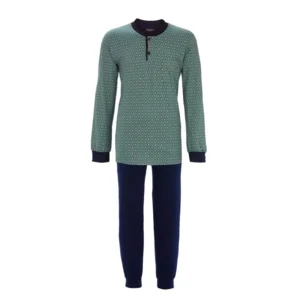 Ringella Pyjama heren: Licht groen, katoen ( RIN.592 )