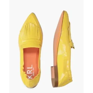 Kroll Wedge 1G Geel Damesloafers