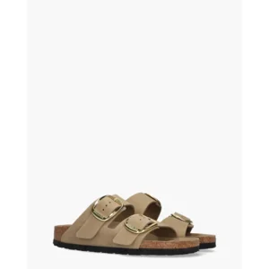 Birkenstock Arizona Big Buckle Taupe Damesslippers