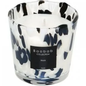 Baobab geurkaars zwart Black pearls max one