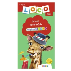 Mini Loco - Boekje - Veilig leren lezen - Ik lees - Kern 4-5-6 - 6-7 Jaar