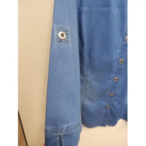 KJ Brand Jeans bloes: tencel kwaliteit tot maat 54 ( BRA.228 )