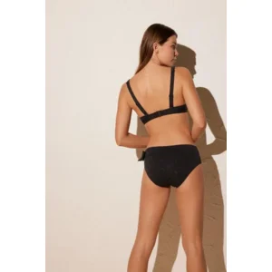 Ysabel Mora Structure beugel bikini in zwart